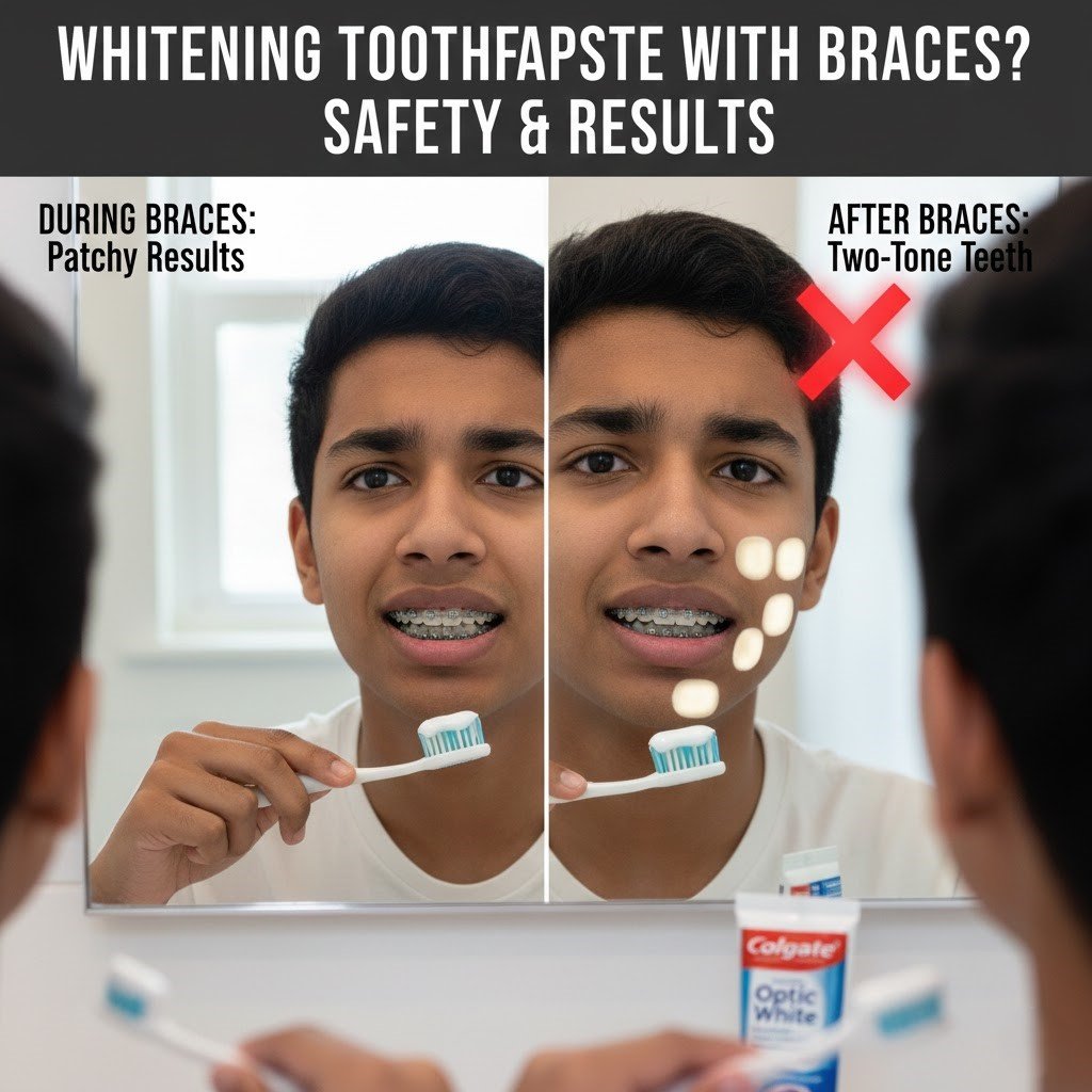 Can You Use Whitening Toothpaste With Braces Safety & Results