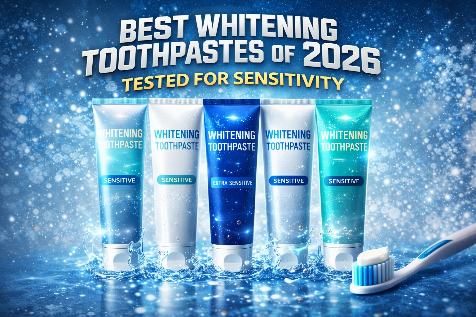9 Best Whitening Toothpastes of 2026: Tested for Sensitivity