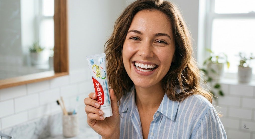 Selecting a gentle whitening toothpaste helps transition your teeth from orthodontic treatment to a radiant, healthy look.
